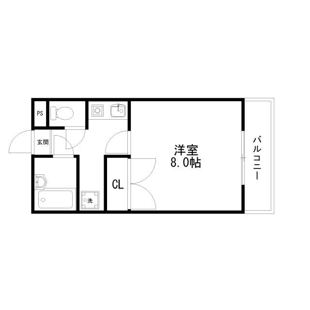 Floor plan for room 309