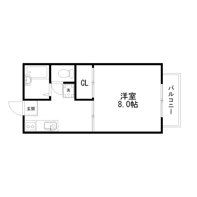 Floor plan for room 103