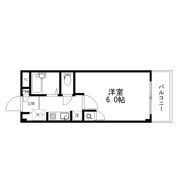 Floor plan for room 208