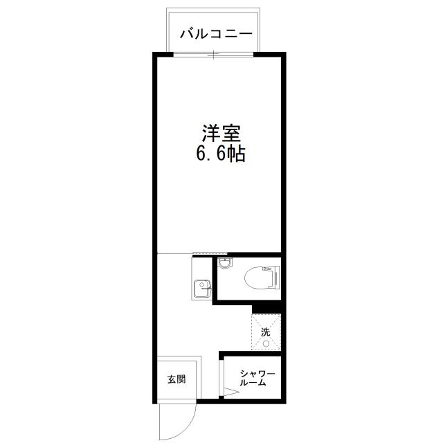 Floor plan for room 102