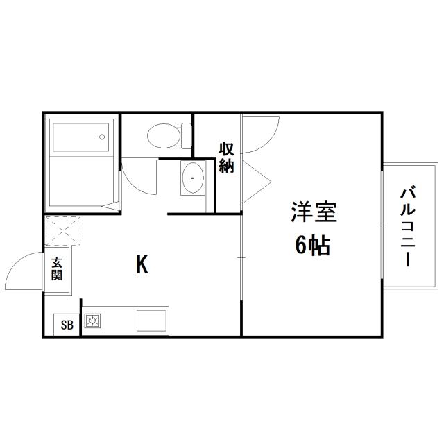 Floor plan for room 102