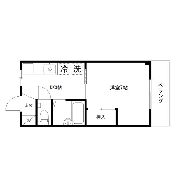 Floor plan for room 2