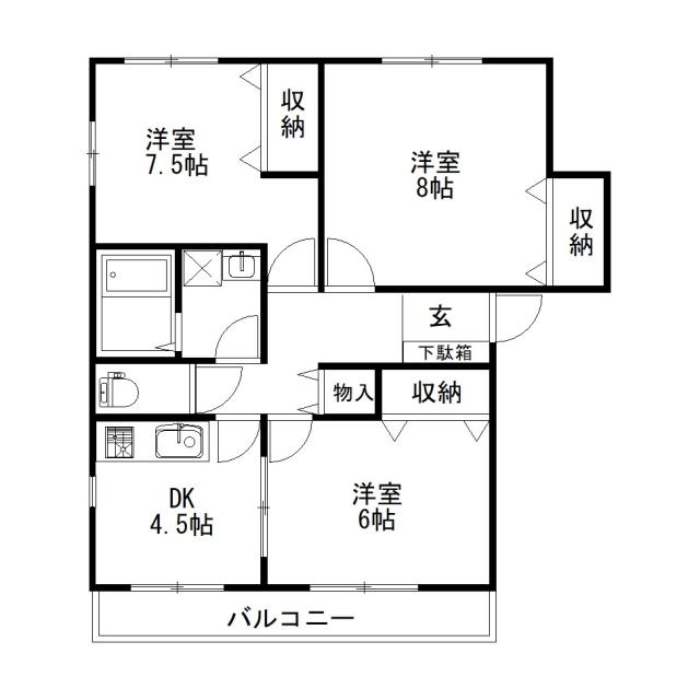 Floor plan for room 301