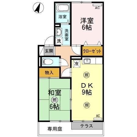 Floor plan for room 103