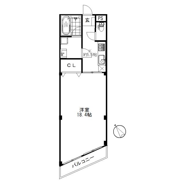 Floor plan for room 301