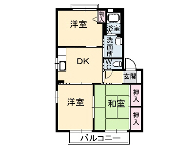 Floor plan for room 202