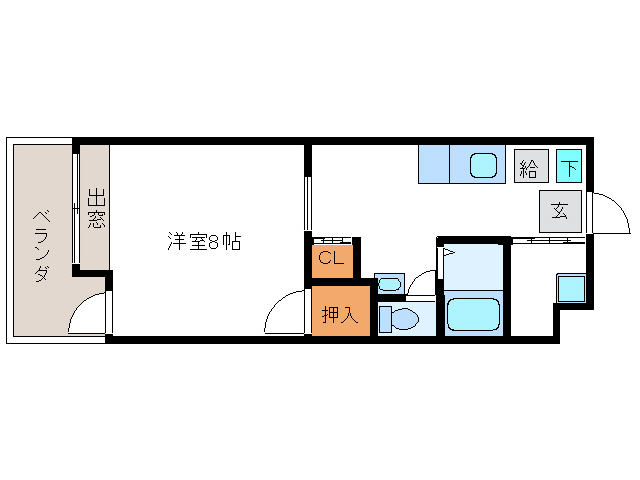 Floor plan for room 1006