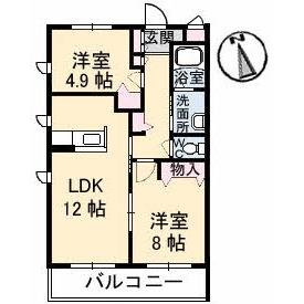 Floor plan for room 103