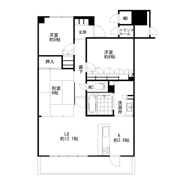 Floor plan for room 803