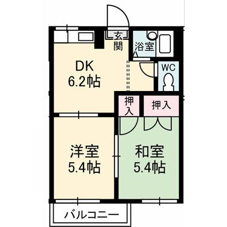 Floor plan for room 101