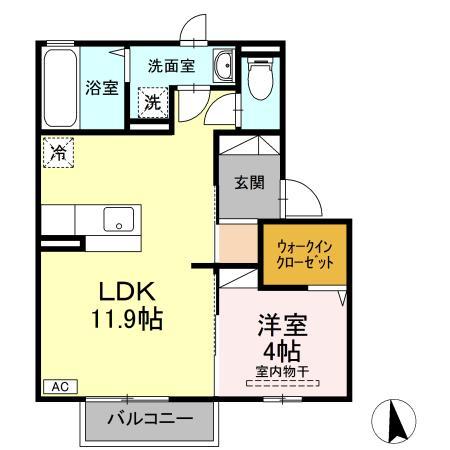 Floor plan for room A202