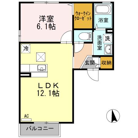 Floor plan for room B101