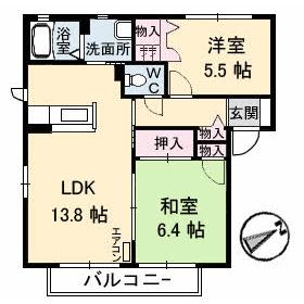 Floor plan for room 101
