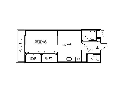 Floor plan for room 205