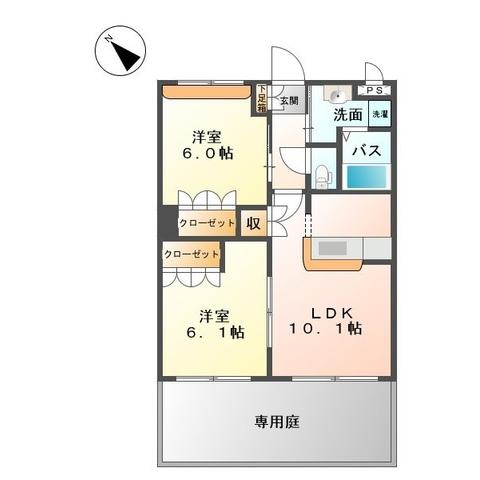 Floor plan for room 103