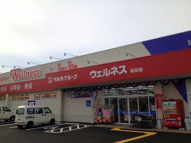 ドラッグストアウェルネス桜谷店3298m
