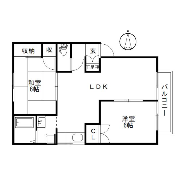 Floor plan for room 205