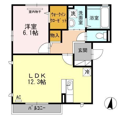 Floor plan for room 301
