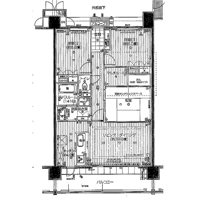 Floor plan for room 803