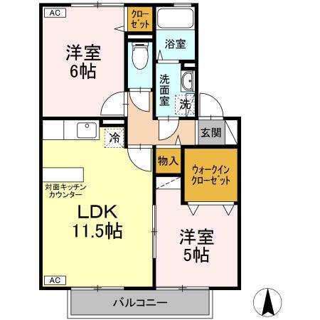 Floor plan for room 202
