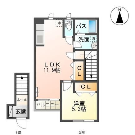 Floor plan for room 208