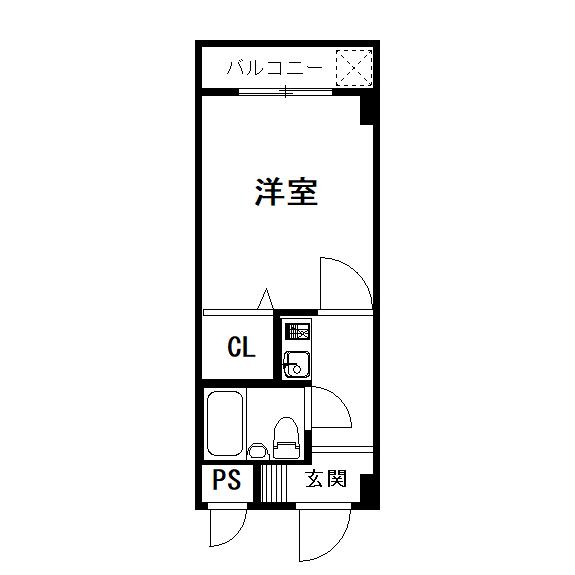 Floor plan for room 302