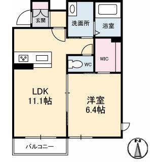 Floor plan for room 102