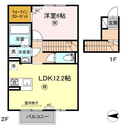 Floor plan for room 207