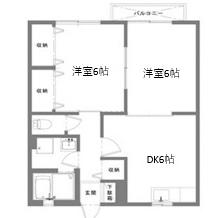 Floor plan for room 102