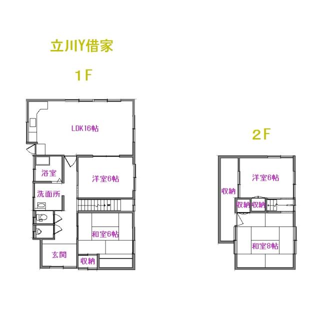 Floor plan for room 1