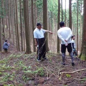 里山保全活動（2021年4月）