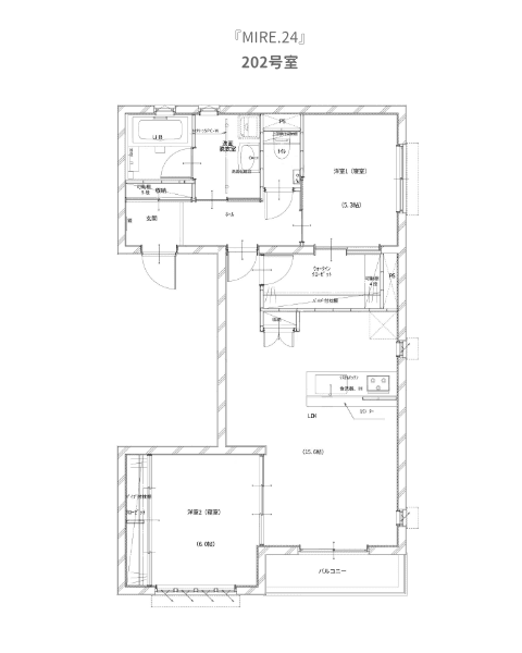 間取り（202）